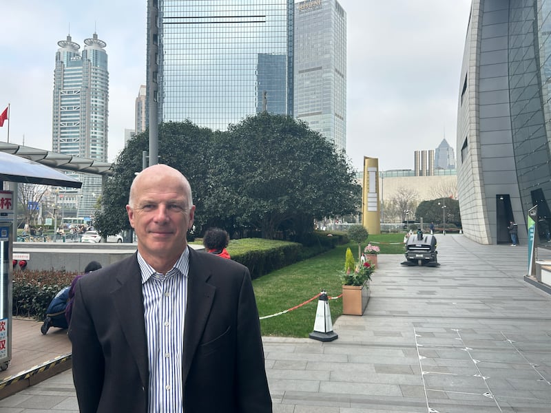 Peter Markey, who has spent 30 years in China