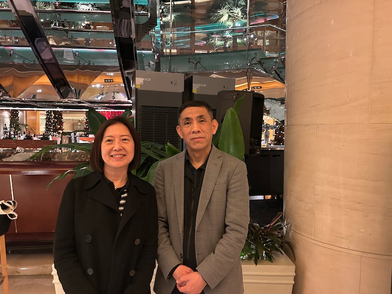 Branca Bunús founders Hongyun Tai and Wenxin Wang in Shanghai.
